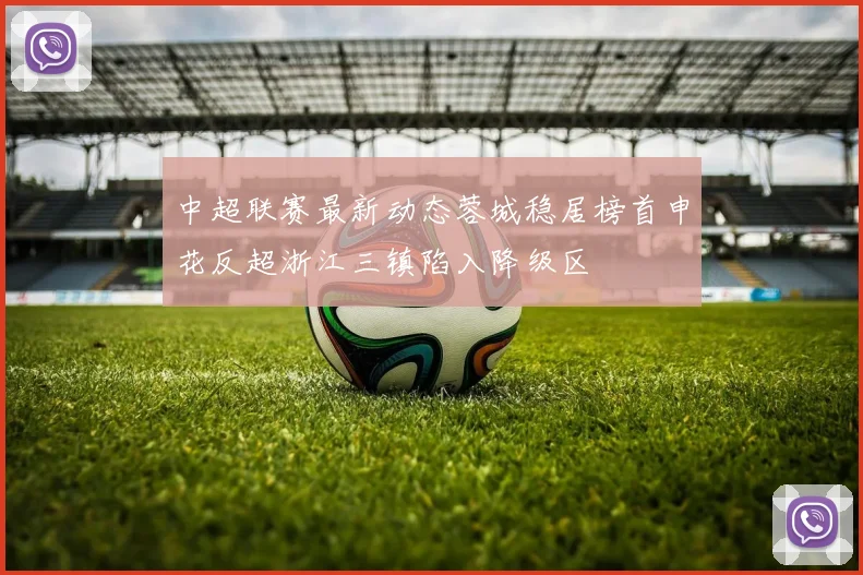中超联赛最新动态蓉城稳居榜首申花反超浙江三镇陷入降级区